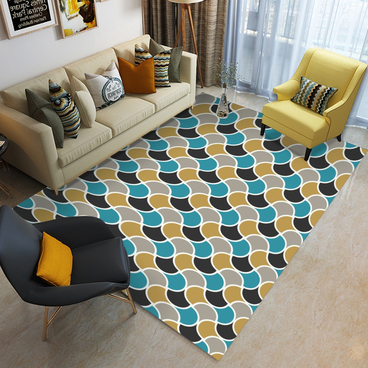 Rectangular Floor Mat
