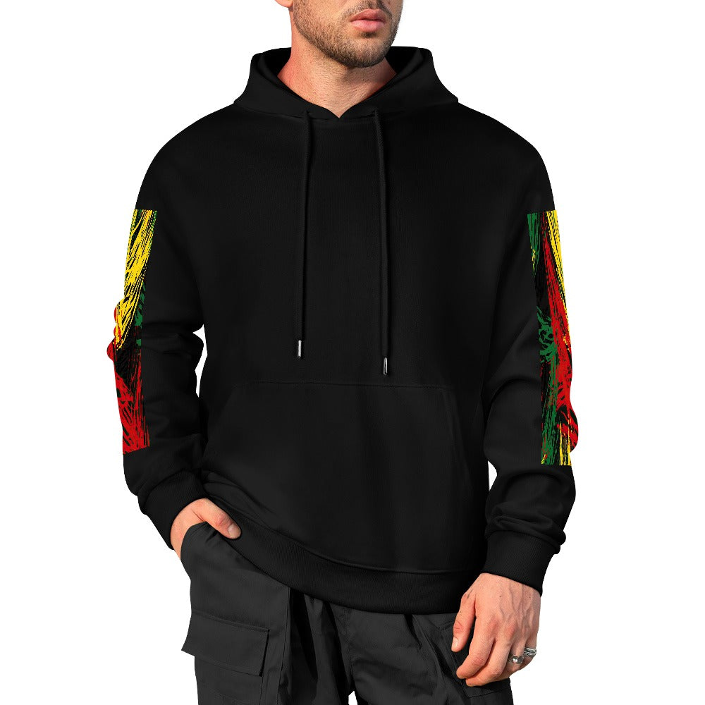 Pure cotton hooded sweater