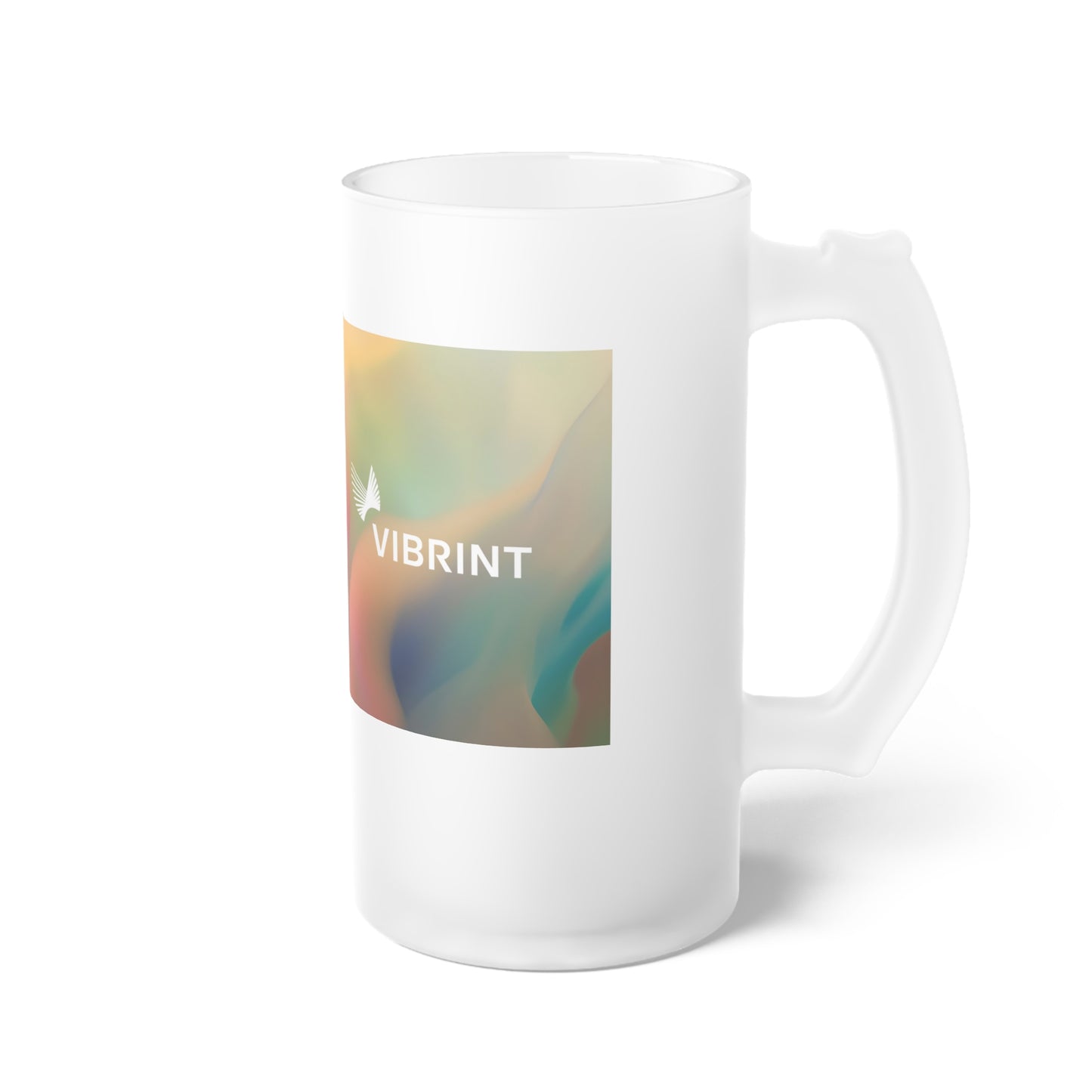 Frosted Glass Beer Mug