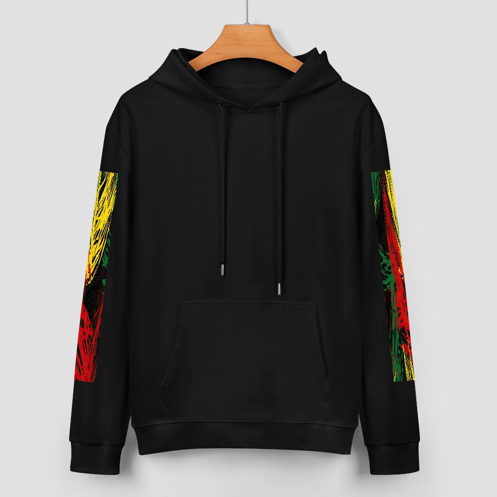 Pure cotton hooded sweater