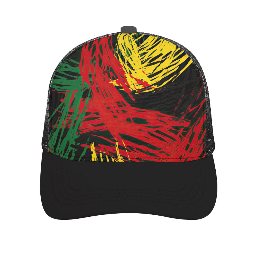 Baseball Cap Bent glue rear hollow (multi-color optional)