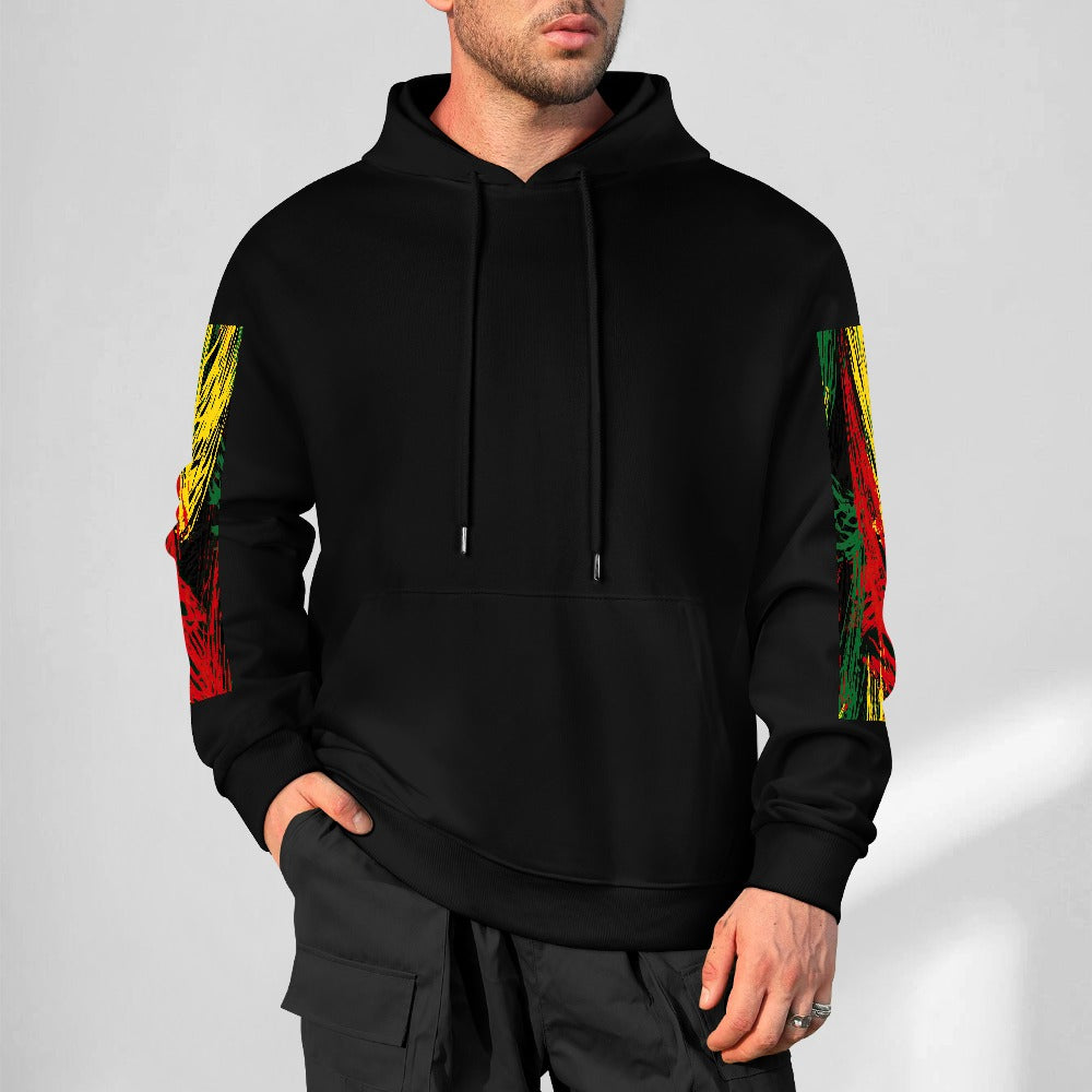 Pure cotton hooded sweater