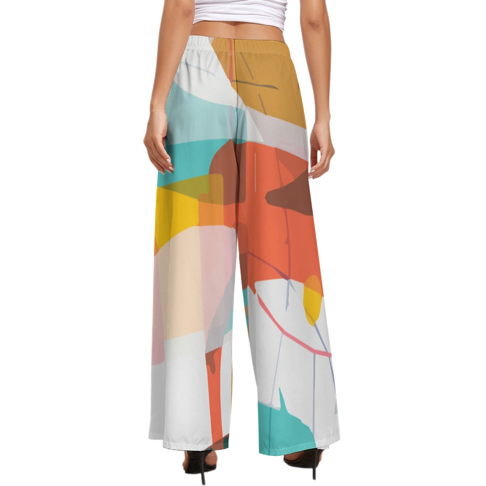 Women's Personalized Wide Leg Pants(SET 9)
