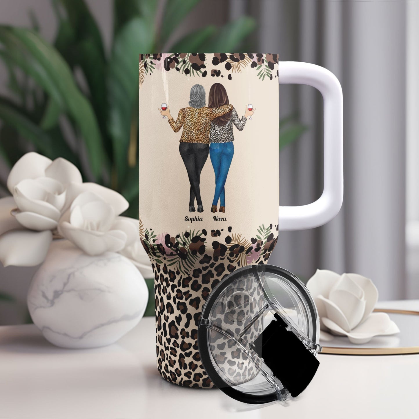 Personalized 40oz Tumbler With Straw