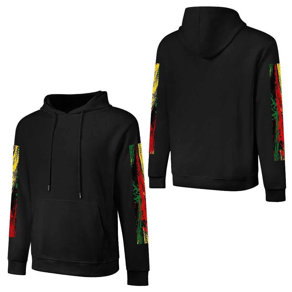 Pure cotton hooded sweater