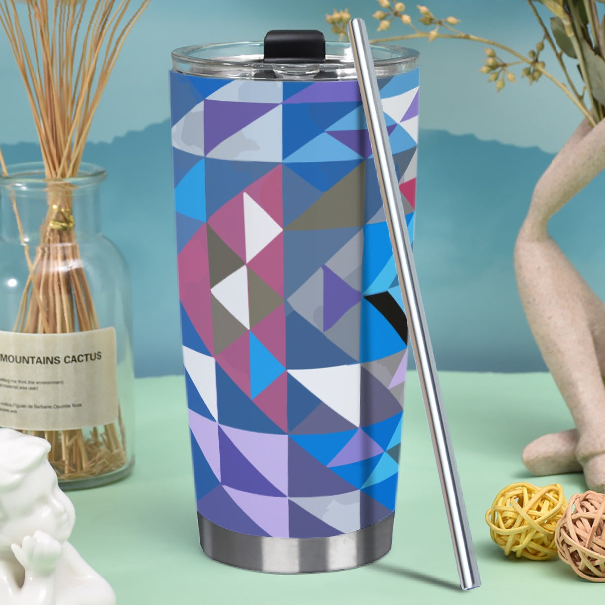 Tumbler 20oz (with Straw)
