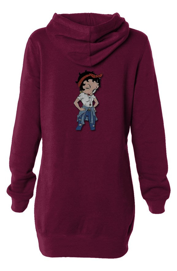 Hooded Sweatshirt Dress