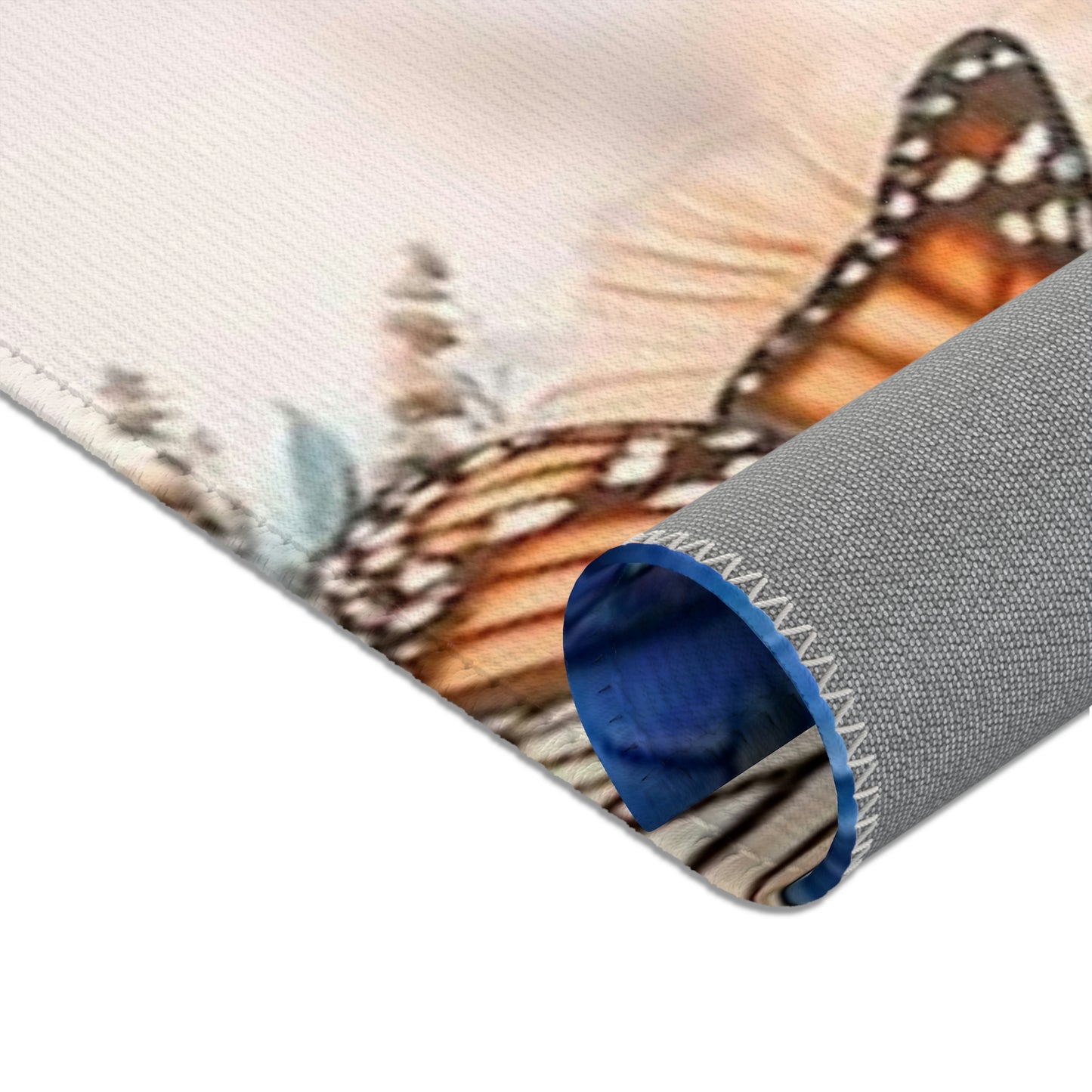 ButterFly & Flower Area Rugs