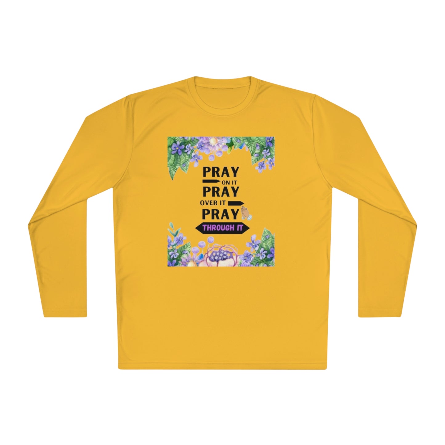 Women Pray On It Unisex Lightweight Long Sleeve Tee