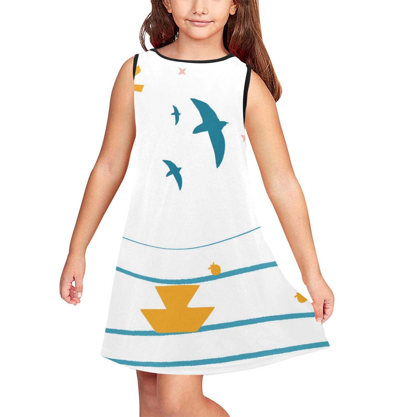 Girls' Sleeveless Dress