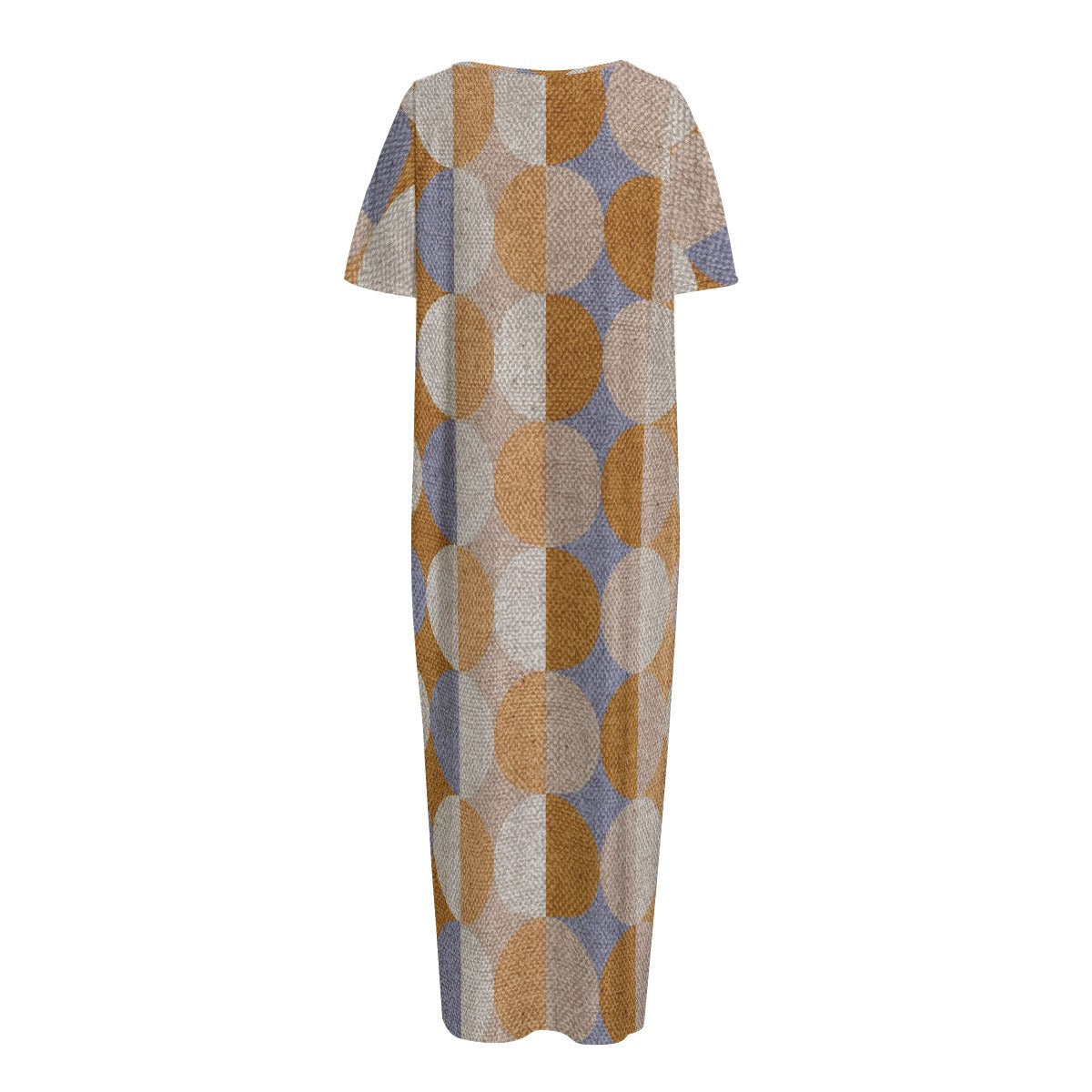Women's Night Long Dress With Pocket
