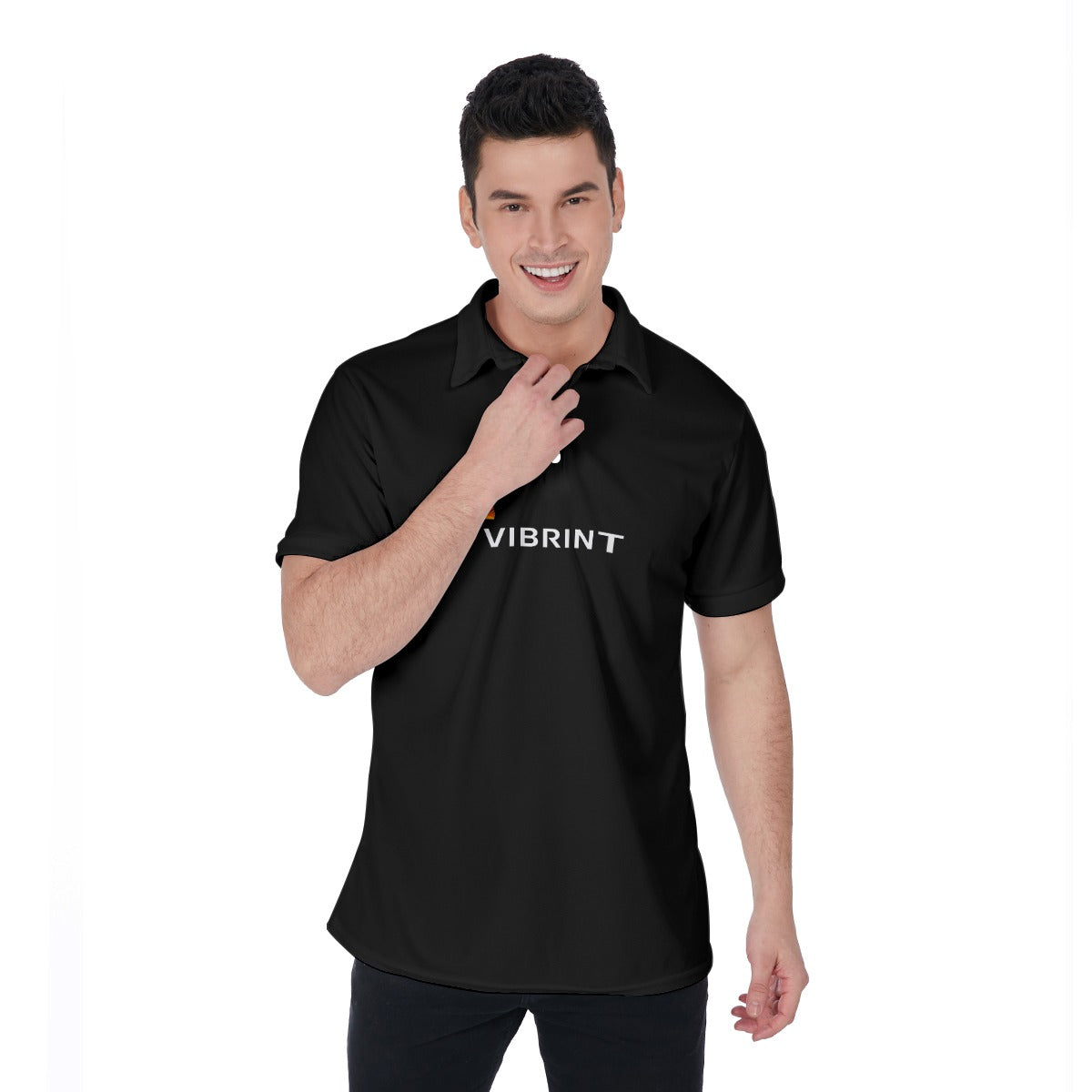 VIBRINT (5) Men's Polo Shirt