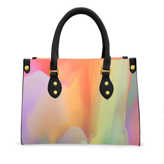 Women's Tote Bag With Black Handle