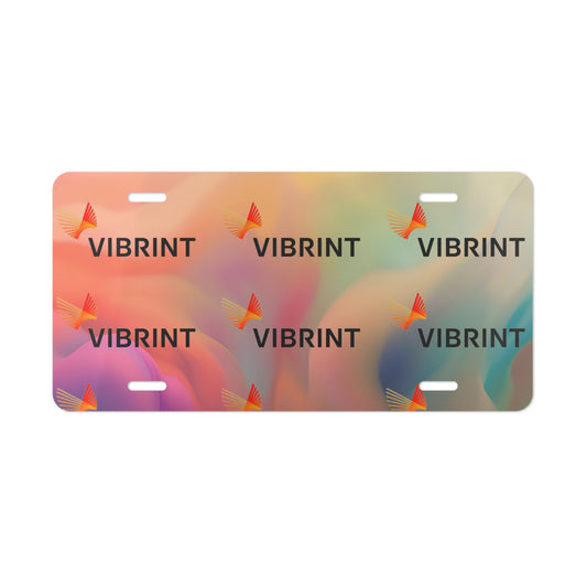 VIBRINT (5) Vanity Plate