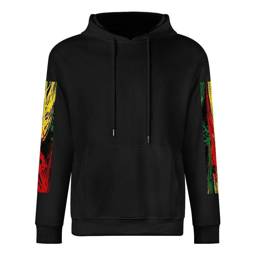 Pure cotton hooded sweater