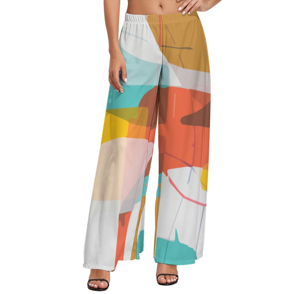 Women's Personalized Wide Leg Pants(SET 9)