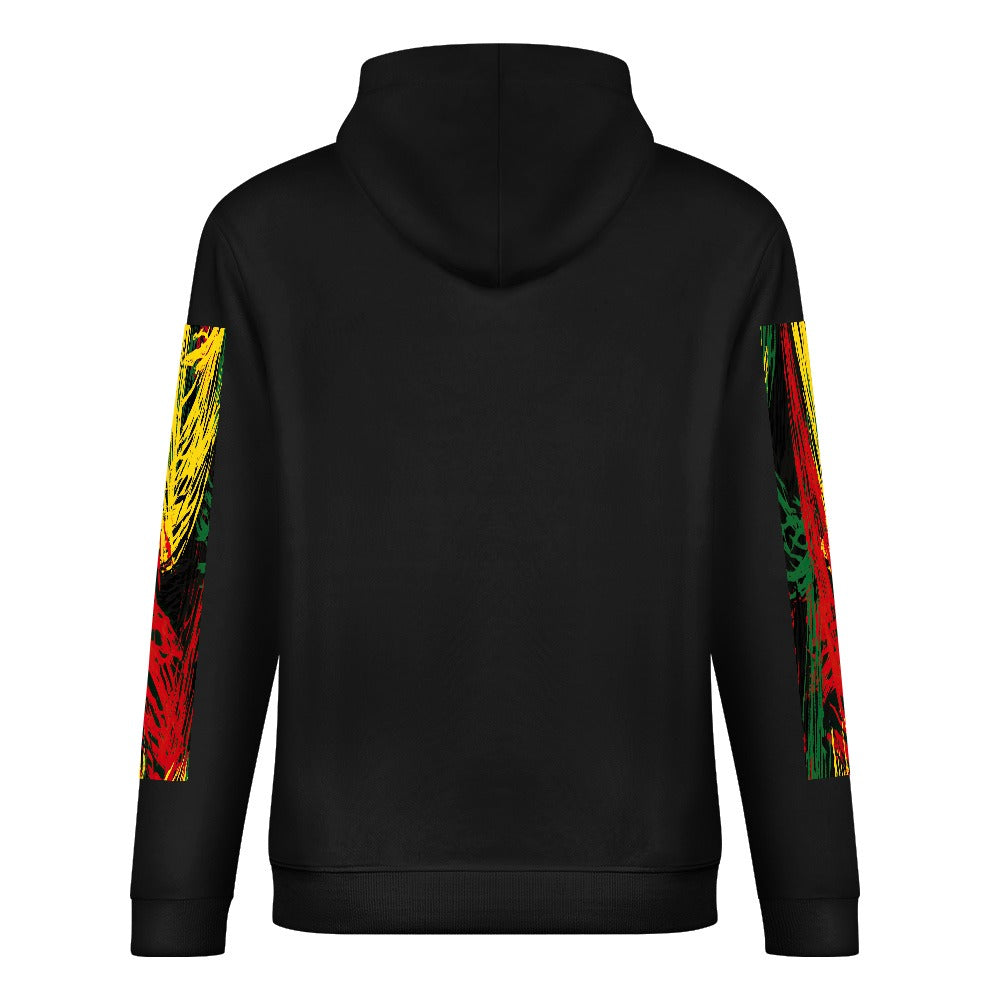 Pure cotton hooded sweater