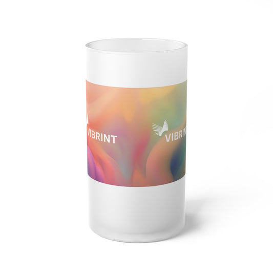 Frosted Glass Beer Mug