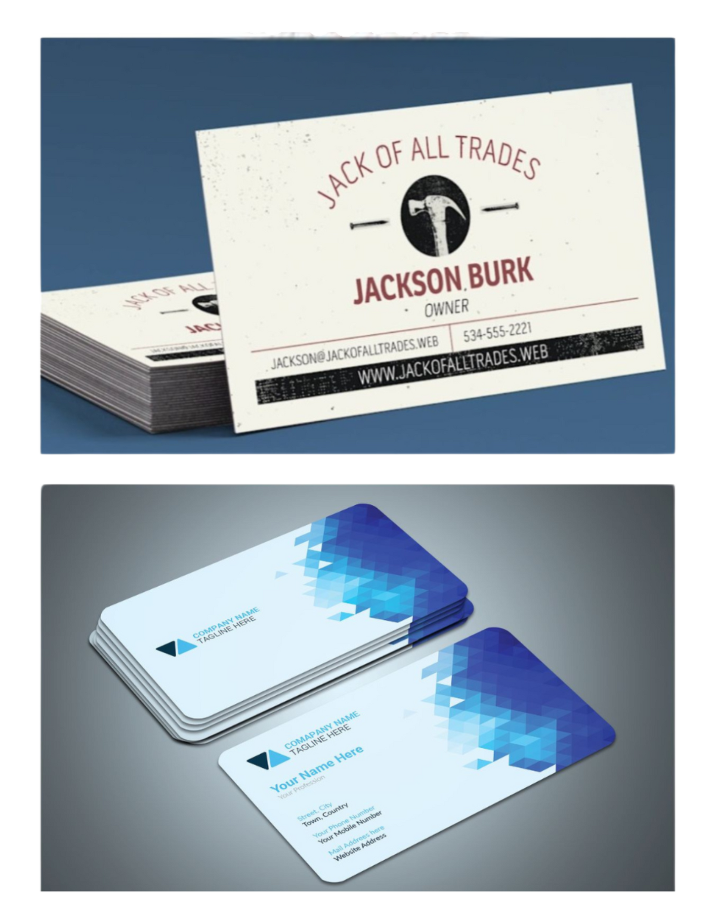 Custom Business Cards
