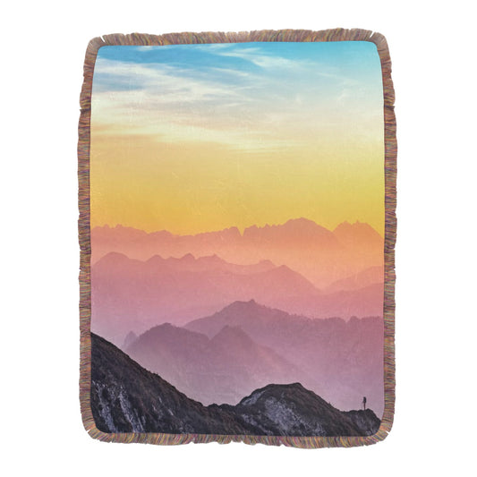 -Soft Fringe Blanket 60"x80"