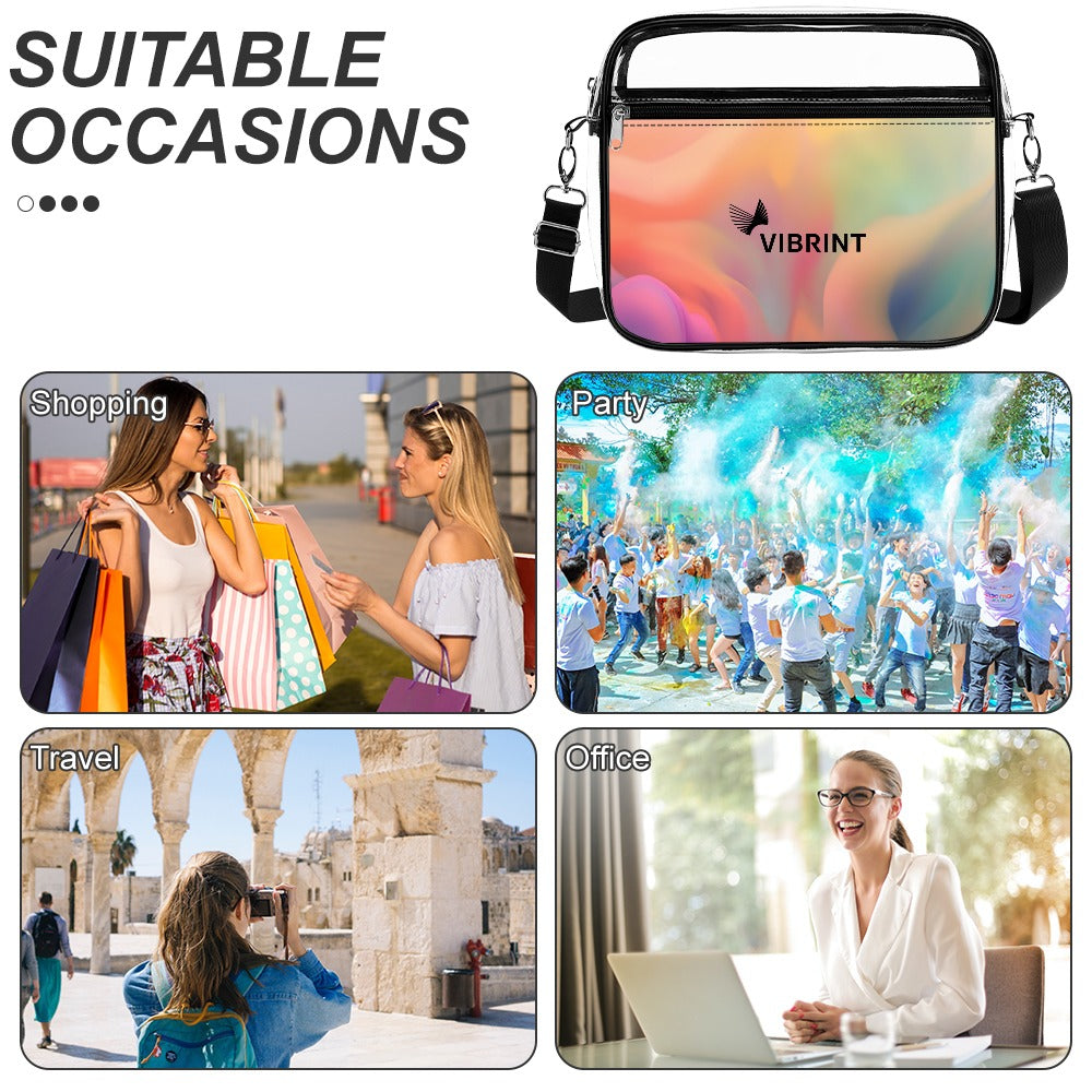 VIBRINT (5) Transparent satchel set