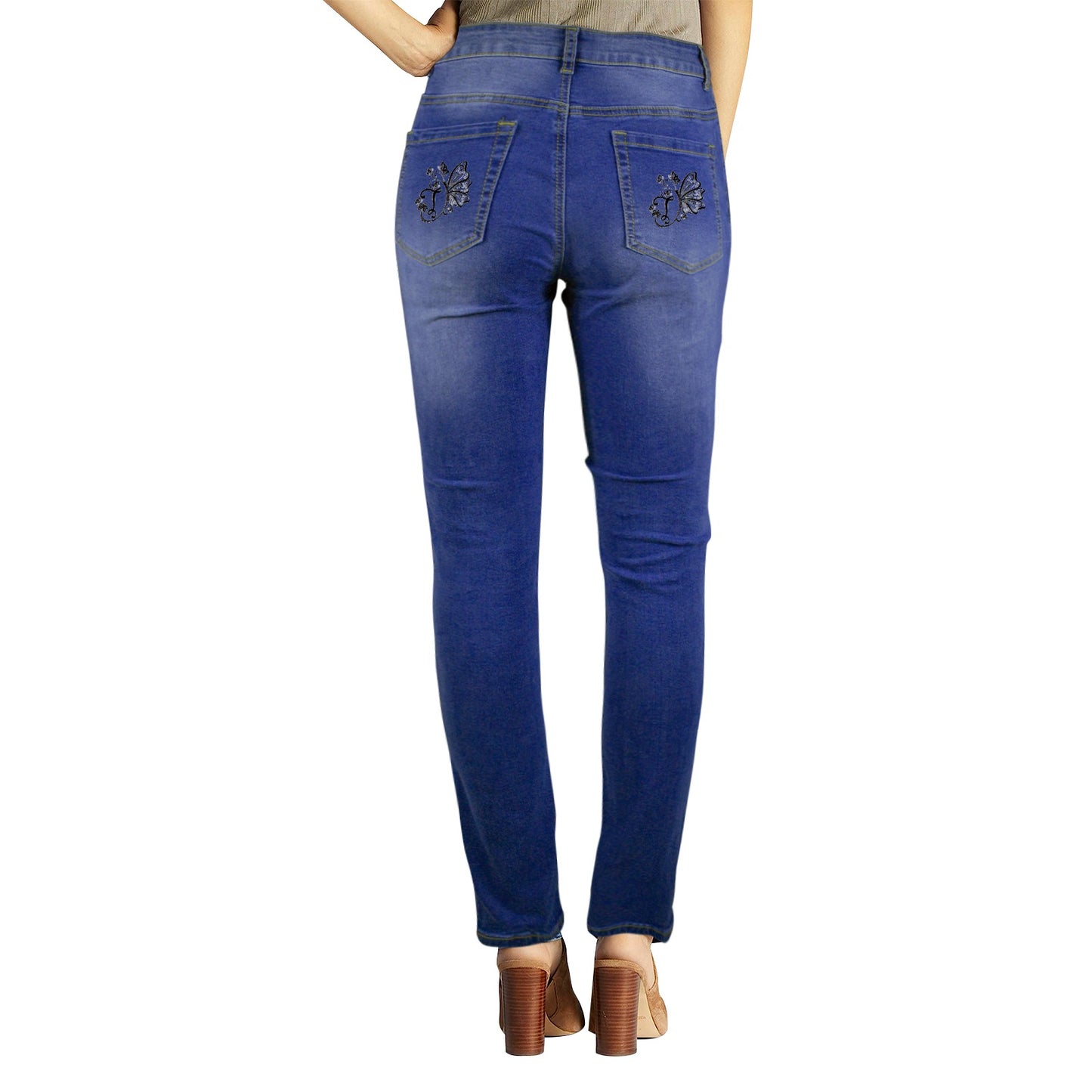 Women's Jeans (Front&Back Printing)