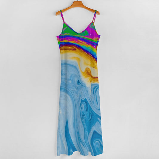 Sling Ankle Long Dress