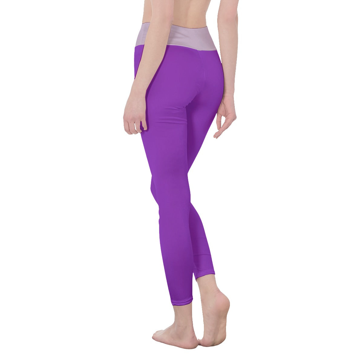 Classic Leggings | Side Stitch Closure- Purple