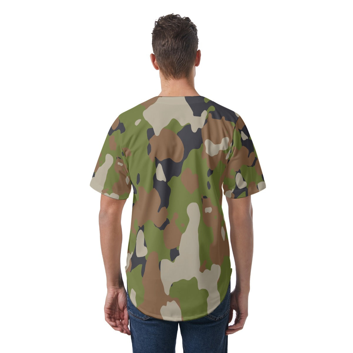 Men's Short Sleeve Baseball Jersey