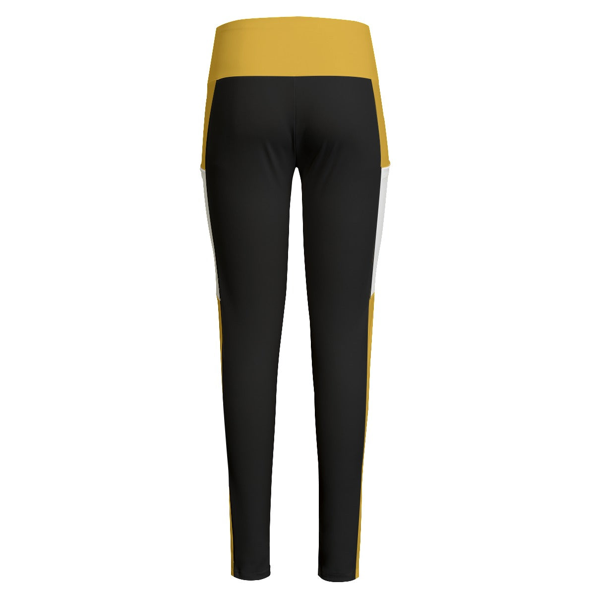 Fancy Waist Leggings With Side Pocket- Charcoal