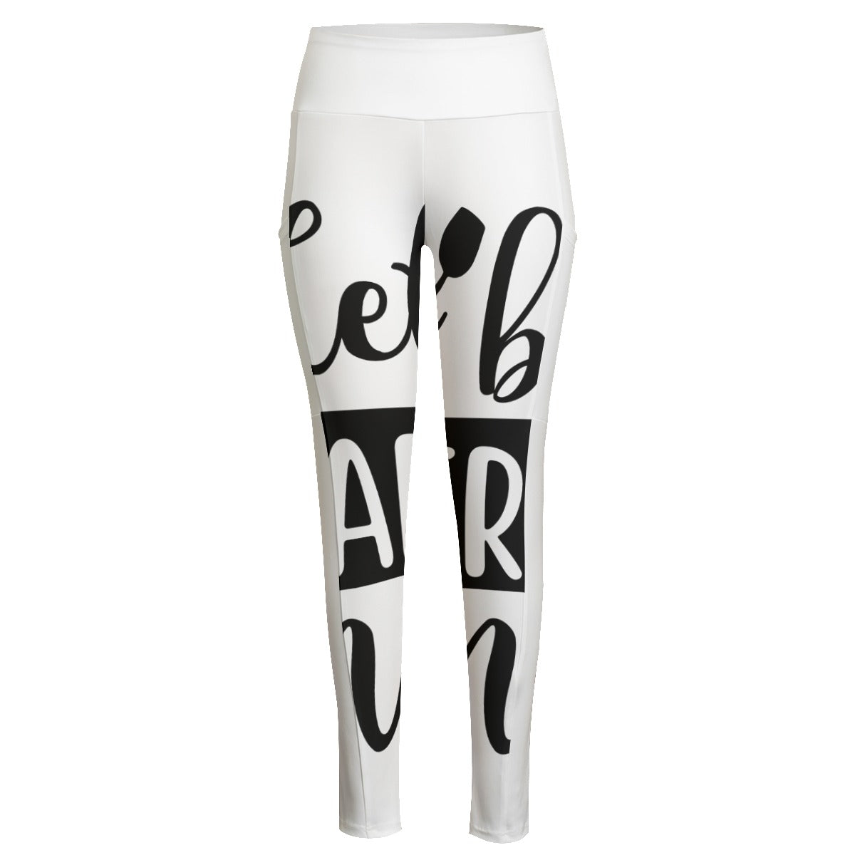 Classy High Waist Leggings With Side Pocket