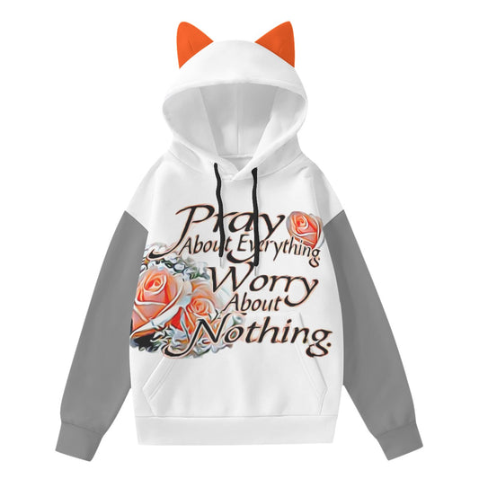 Women’s Hoodie With Decorative Ears