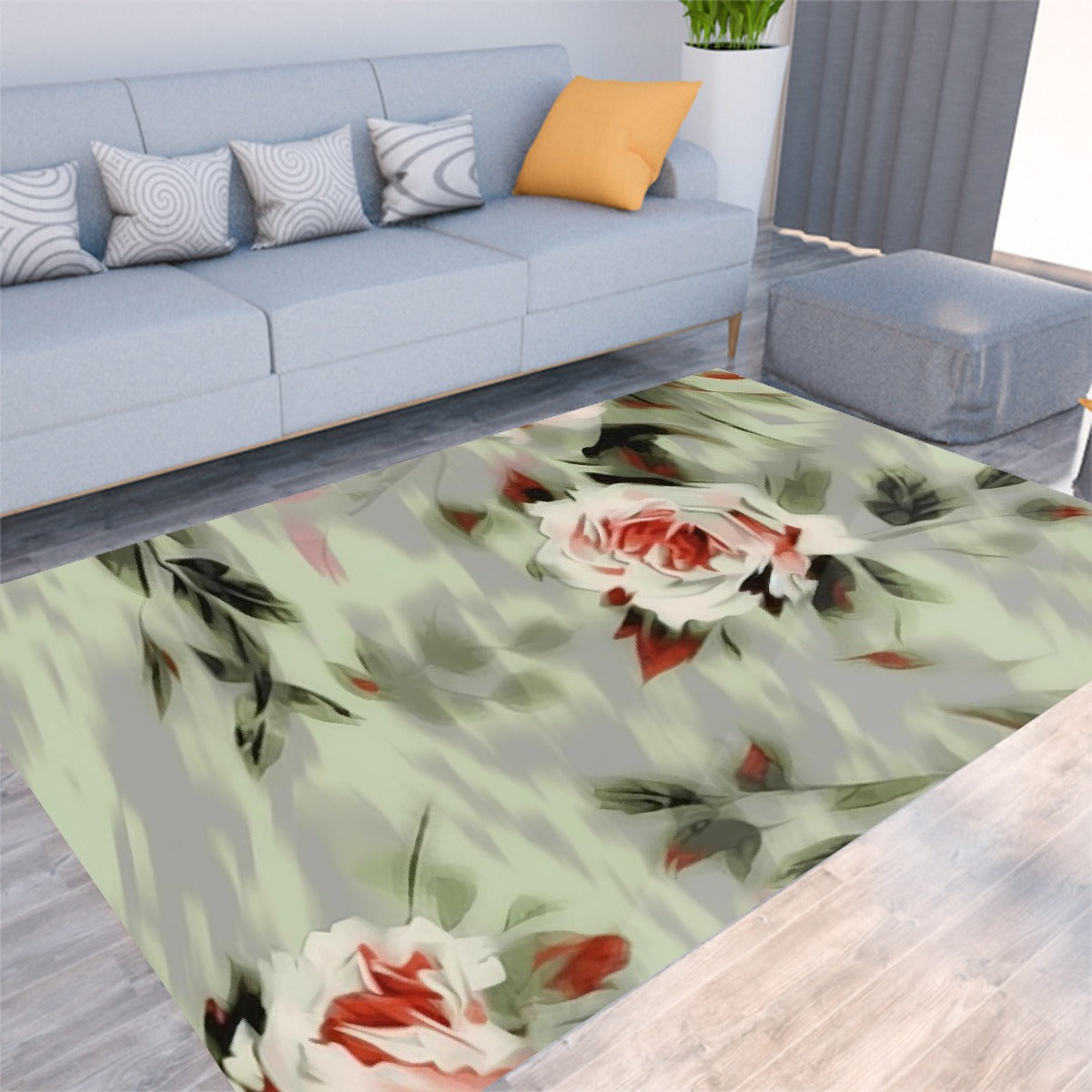 Rectangular Thickened Floor Mat