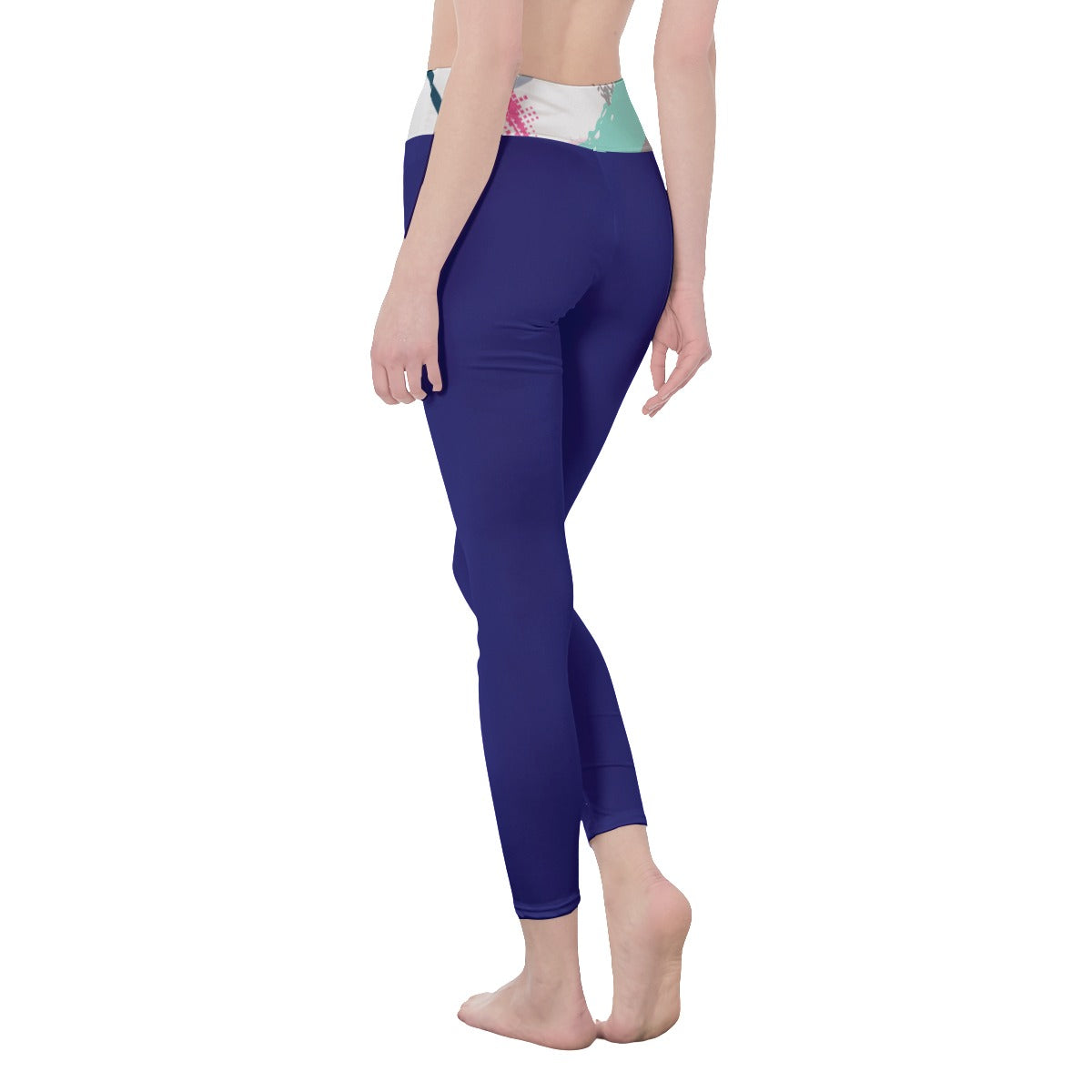 Classic Leggings- Abtsract Waist Band