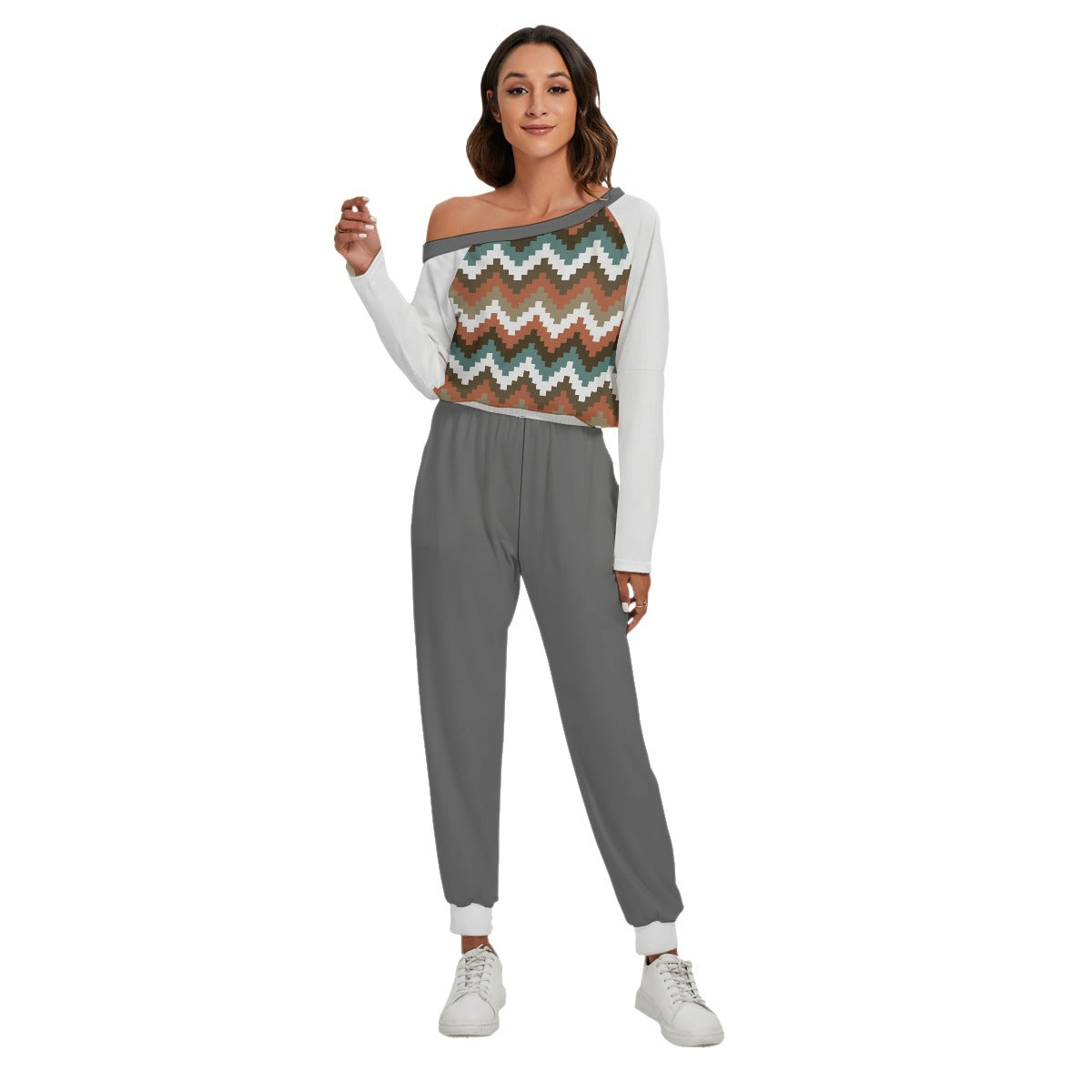 Women's Off-Shoulder Jumpsuit