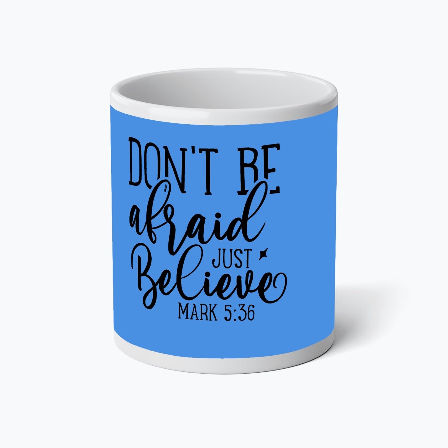 Scripture front Jumbo Mug, 20oz