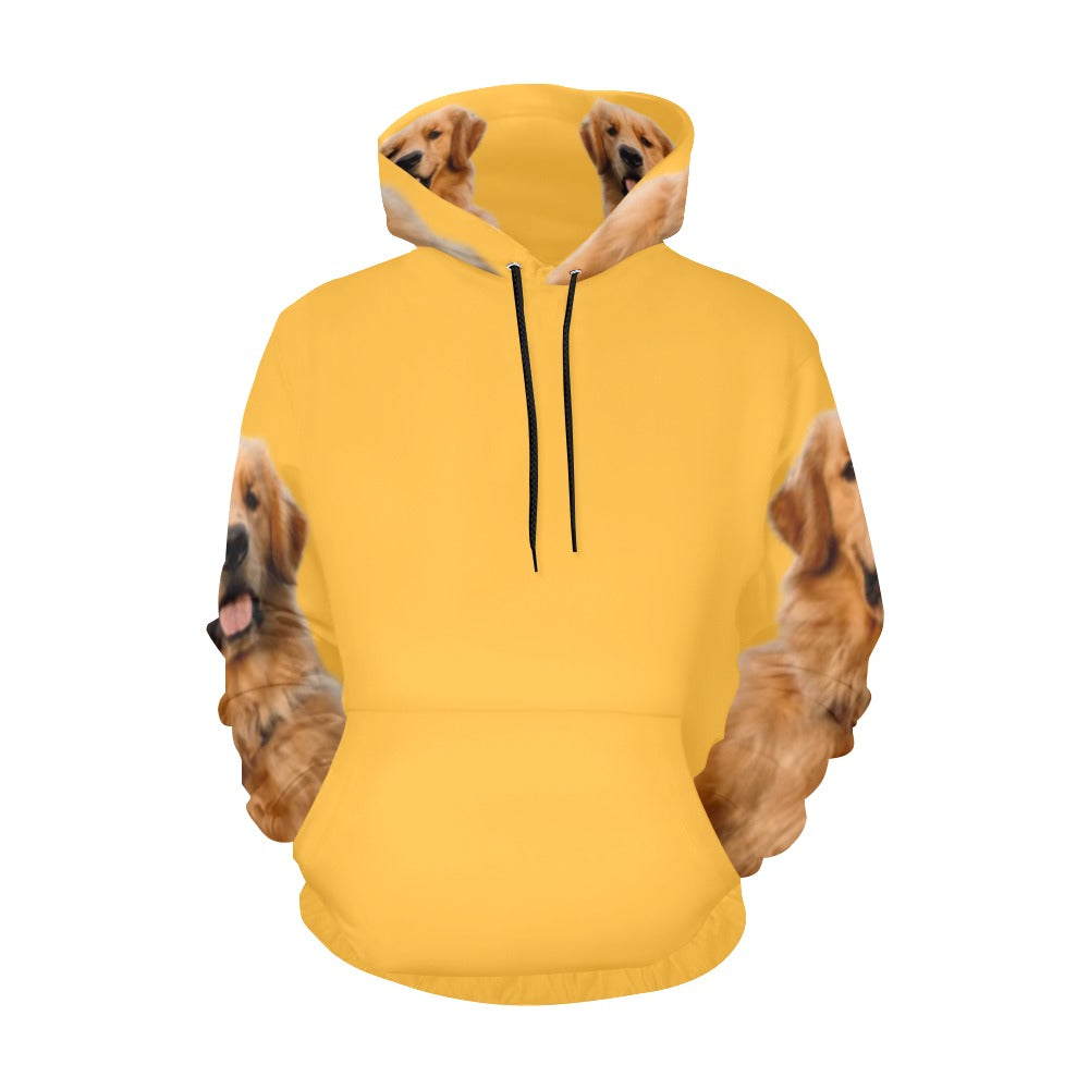 Men's Dog  Print Hoodie (USA Size)