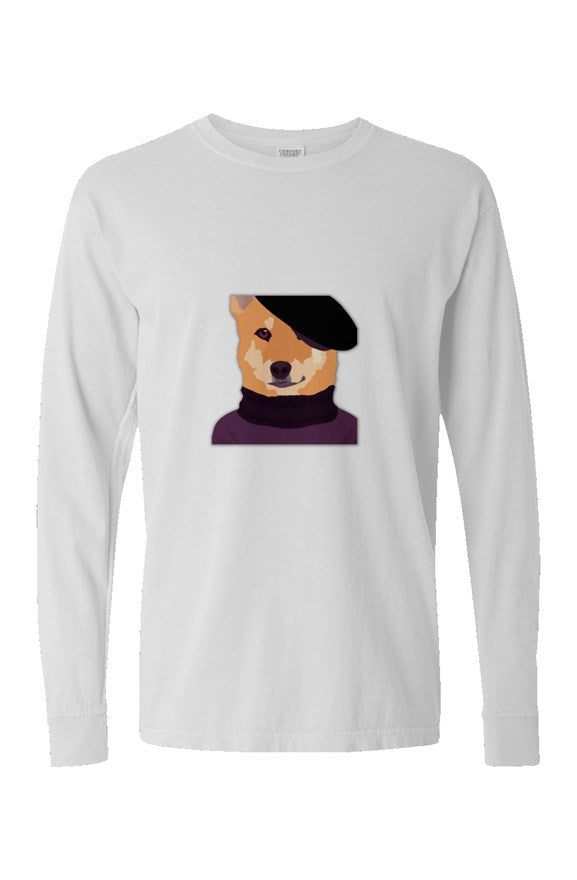 Pigment Dyed Heavyweight Long Sleeve T Shirt