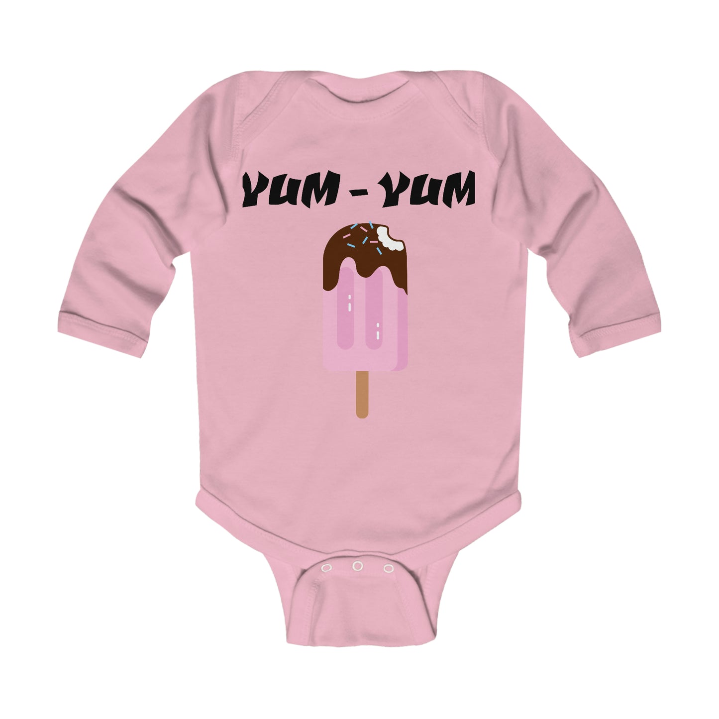 Infant Girl's Long Sleeve Bodysuit
