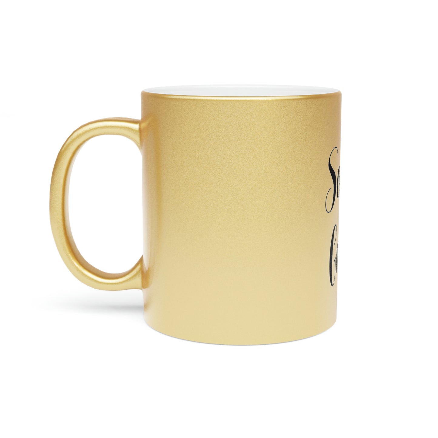 Metallic Coffee Mug (Silver\Gold)