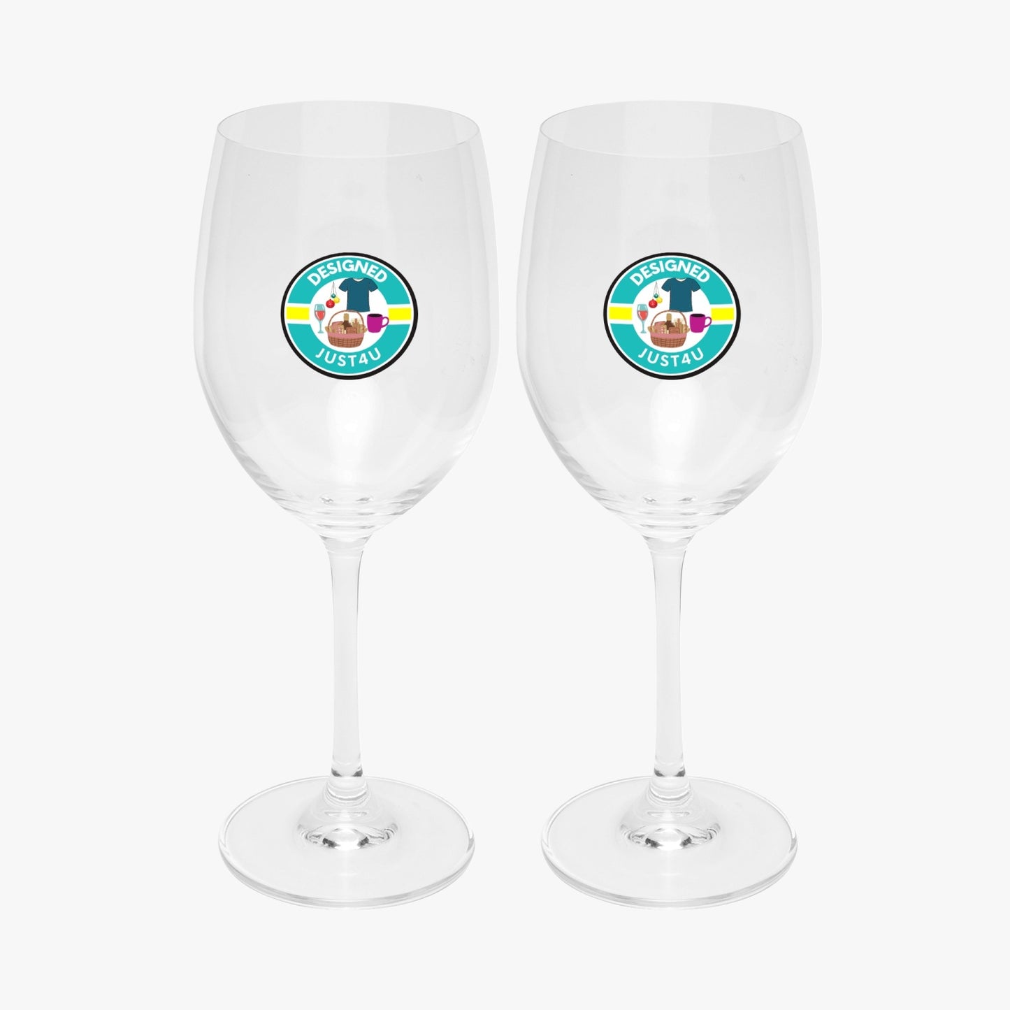 Designed Just 4U -17oz Classic Wine Glasses