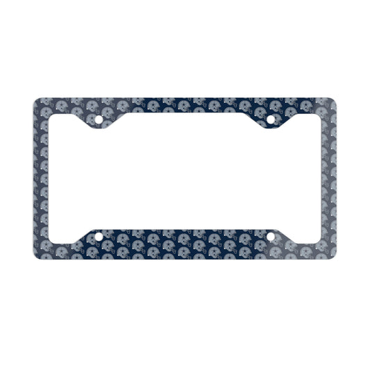 Cowboy Metal License Plate Frame