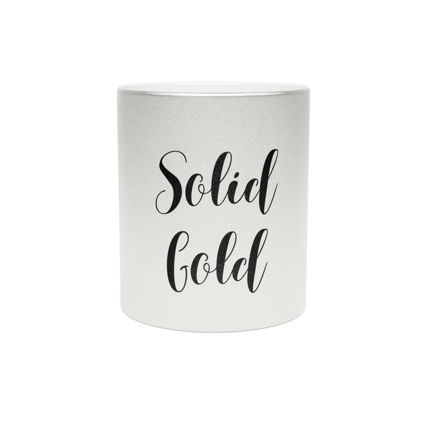 Metallic Coffee Mug (Silver\Gold)