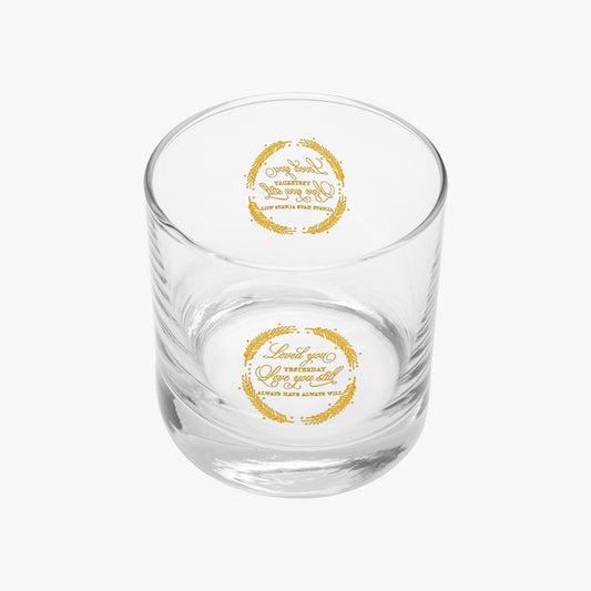 Love Always and Always Will-11oz Round Beer Glasses