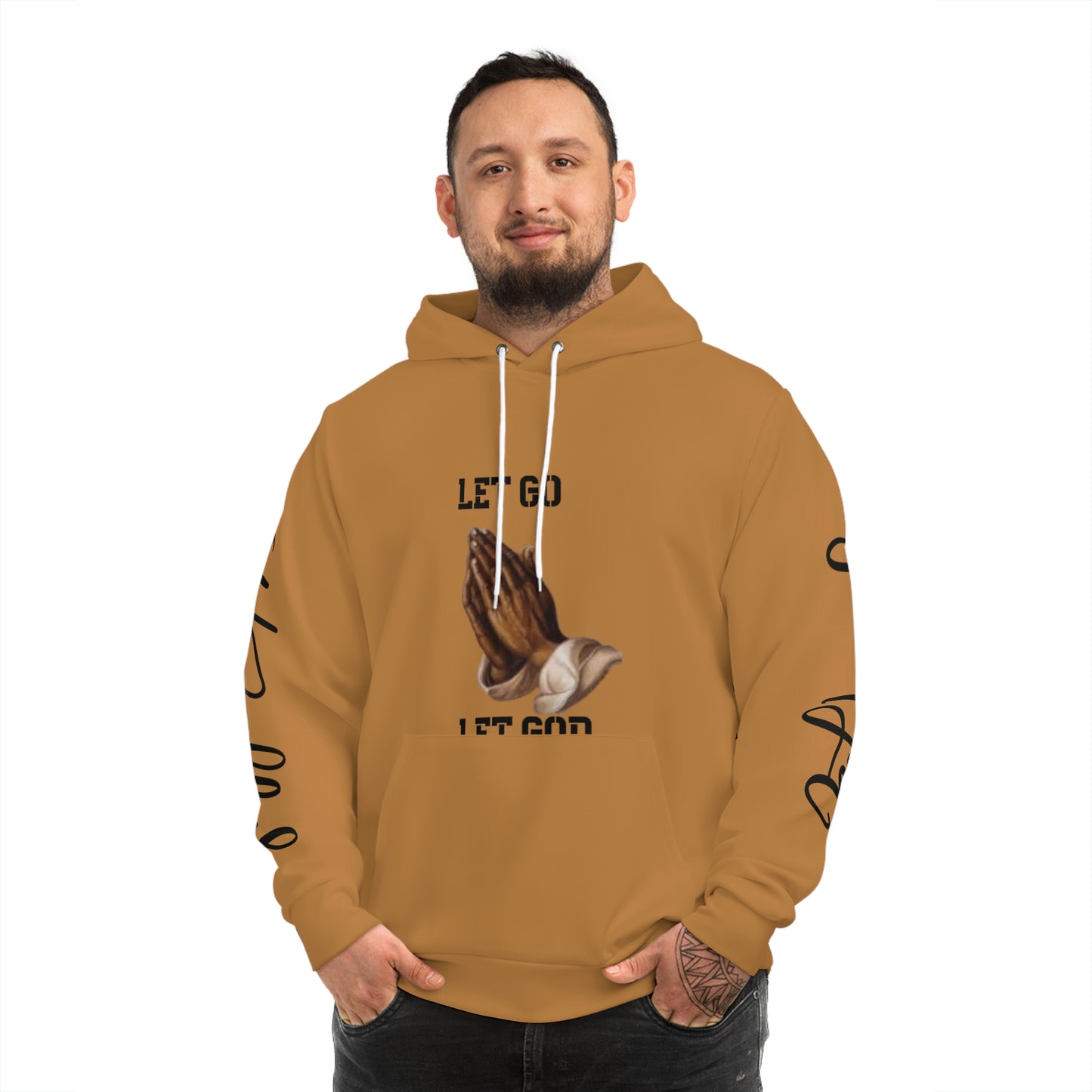 Women Praying Hands Fashion Hoodie