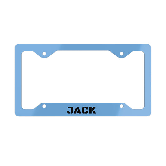 Name Metal License Plate Frame