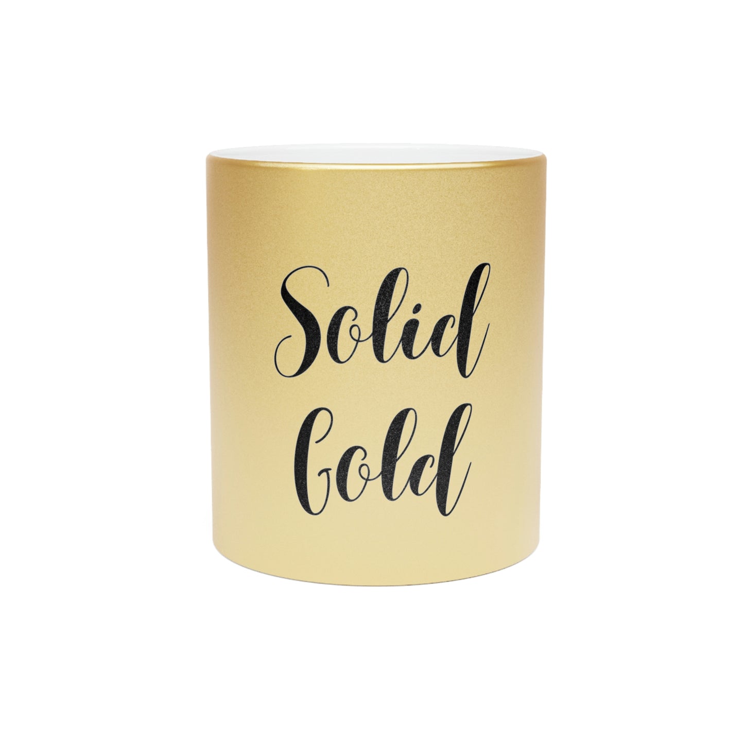 Metallic Coffee Mug (Silver\Gold)