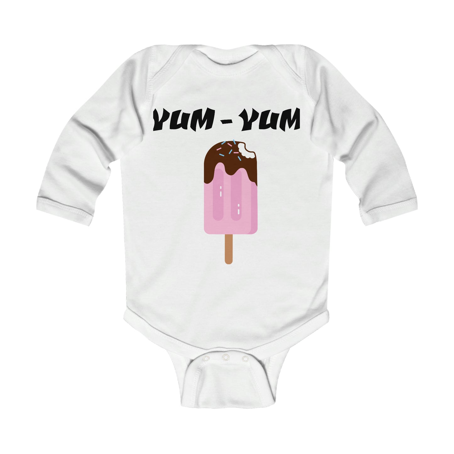Infant Girl's Long Sleeve Bodysuit